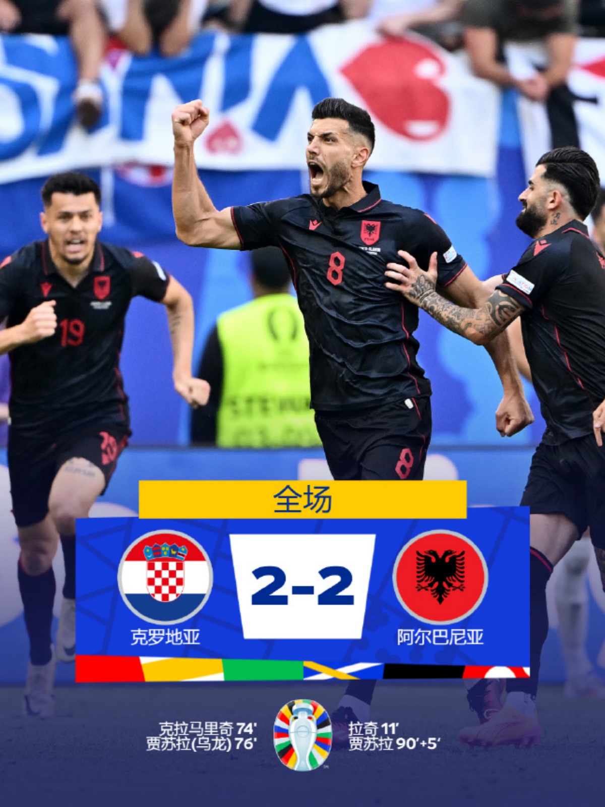 阿尔巴尼亚队在比赛中征服对手 阿尔巴尼亚队在比赛中征服对手