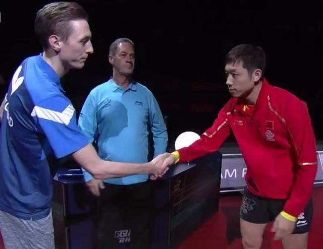 法国队横扫德国队，许昕带队取胜