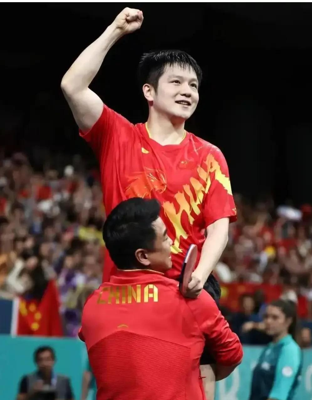 中国队鏖战奥地利队，樊振东带队取胜